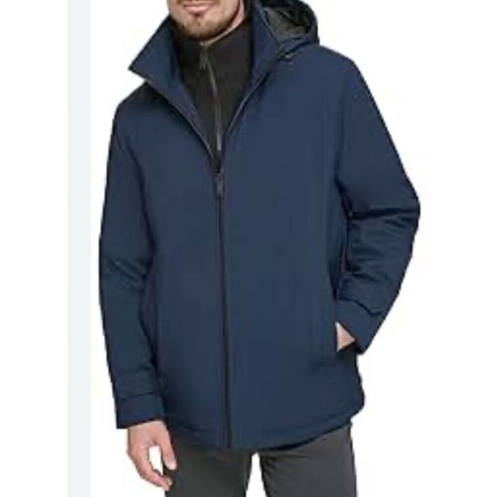 Weatherproof Men’s Coat sz S Insulated Winter Hooded NEW